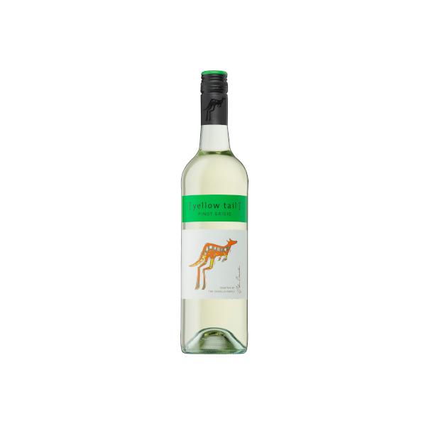 Yellow Tail Pinot grigio white wine at Dion Wines East Africa